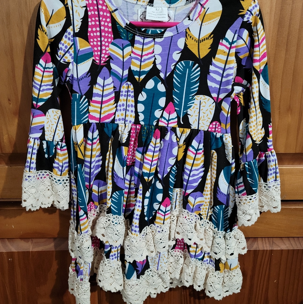 Dress 18-24m (can be worn as a shirt for older.)